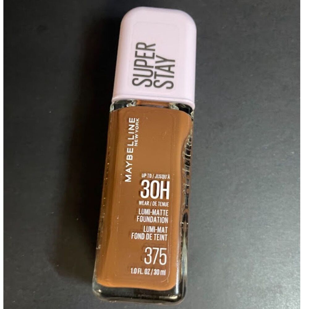 Maybelline New York Super Stay Lumi-Matte Liquid Foundation 375 1 oz